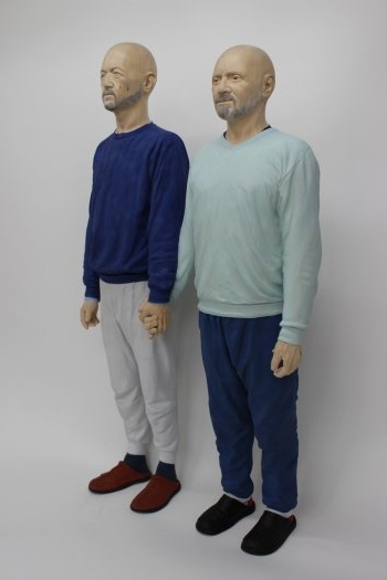Guy and Andrew in Pyjamas